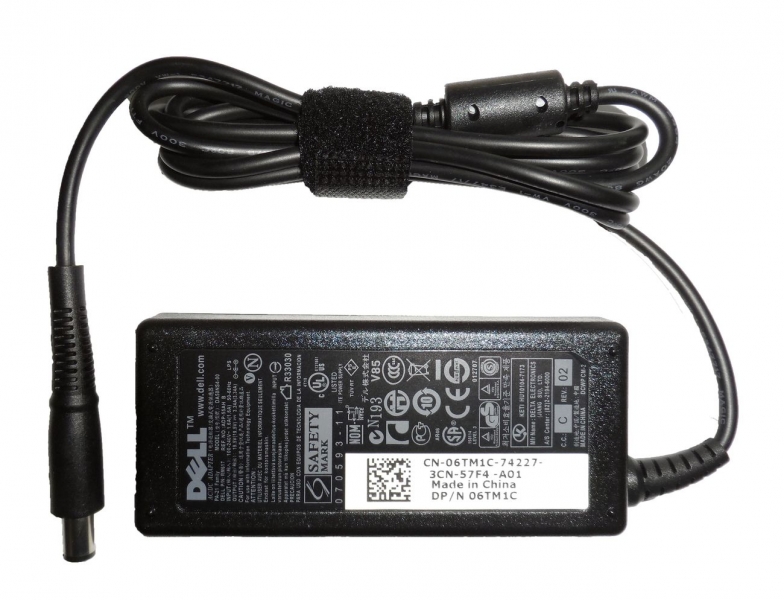 Блок питания для ноутбука Dell 65W (19.5V, 3.34A, 4.5-3.0mm) Copy AAA class