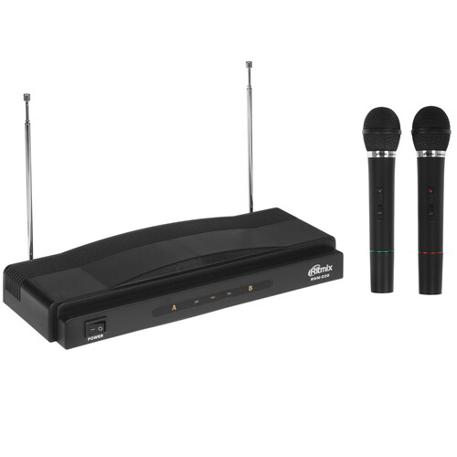 Беспроводная микрофонная система Ritmix RWM-220