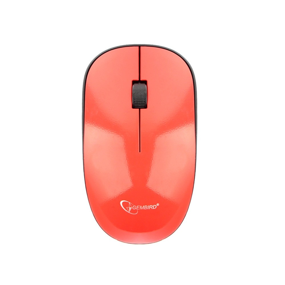 Мышь беспроводная Gembird MUSW-111-CRL, красный, USB