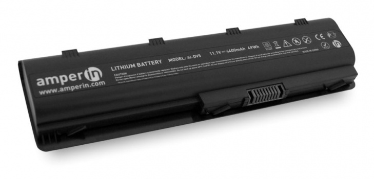 Аккумулятор для ноутбука Amperin AI-DV5 для HP Presario CQ42, Pavilion 11.1V, 4400 mAh