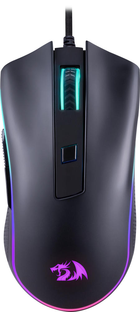 Мышь игровая Redragon Cypher, RGB, черный
