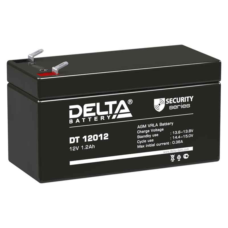 Аккумулятор Delta DT 12012 12V 1.2Ah