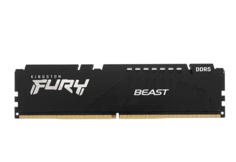 Модуль памяти DDR5 8Gb PC44800 5600MHz Fury Beast Black (KF556C36BBE-8)