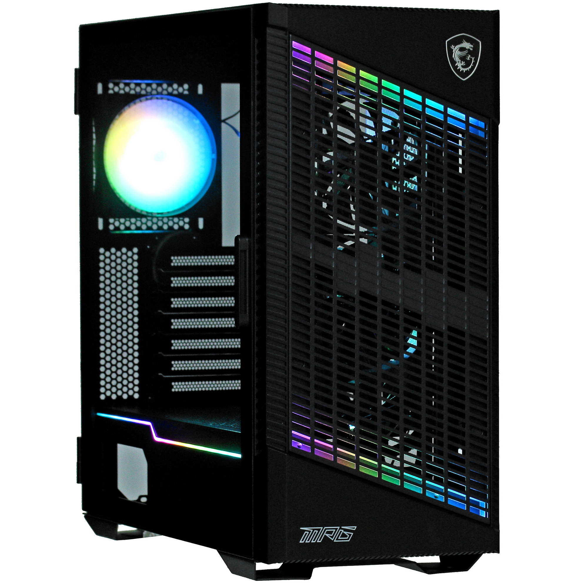 Корпус компьютерный ATX без БП MSI MPG VELOX 100P AIRFLOW черный