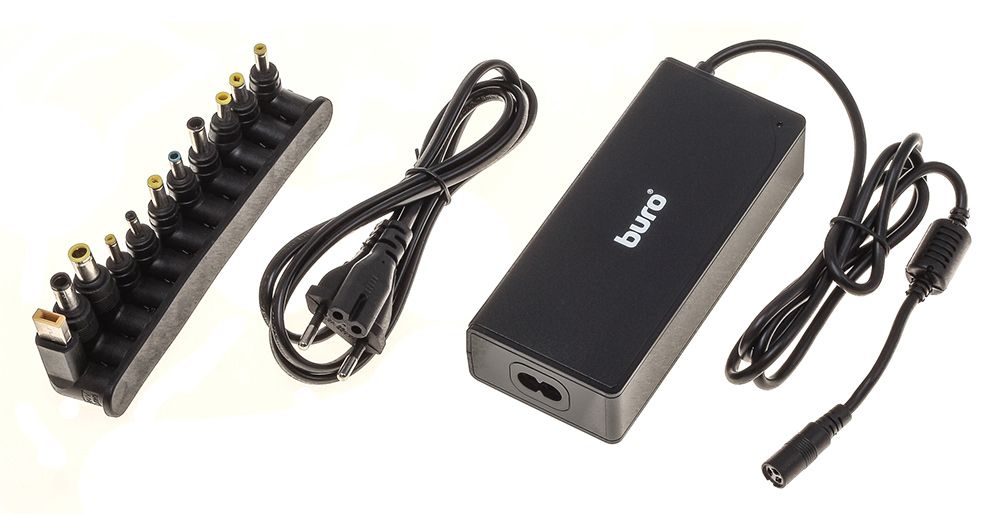 Универсальный блок питания для ноутбуков Buro BUM-0221B90, 90W, 18.5 - 20V, 4.5A
