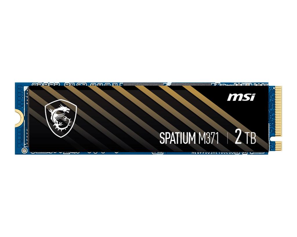 Накопитель SSD M.2 NVMe 1 Tb MSI SPATIUM M371 (S78-440L870-P83)