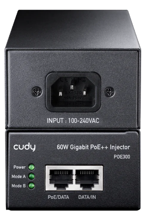 Инжектор PoE Cudy POE300 10/100/1000BASE-T 60Вт