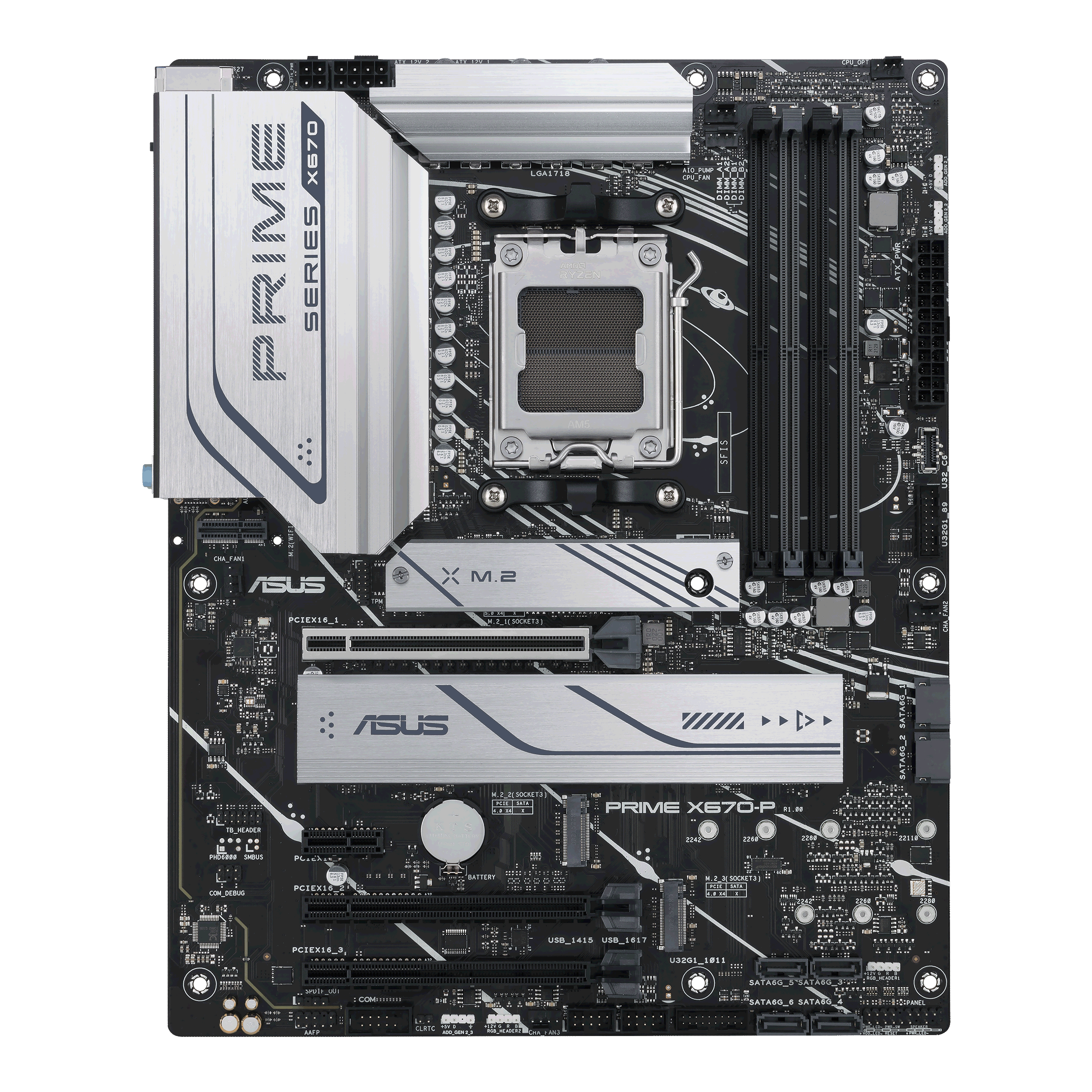 Материнская плата Socket AM5 ASUS PRIME X670-P-CSM