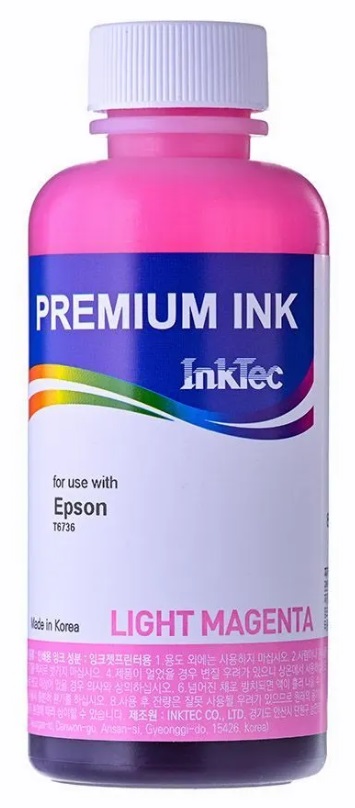 Чернила InkTec (E0017) Light Magenta (для Epson L800/L805/L810/L850 (100мл)