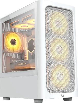 Корпус mATX без БП Formula AIR MESH G3 WH, белый