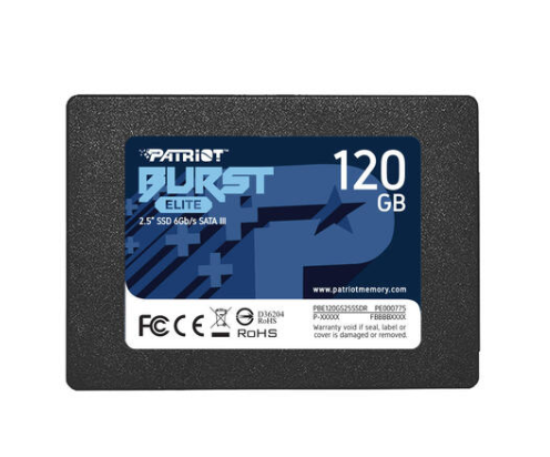 Накопитель SSD SATA 2,5" 120Gb Patriot Burst Elite (PBE120GS25SSDR)