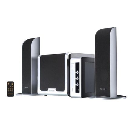 Акустика 2.1 Microlab FC361, ПДУ, USB, серебристый