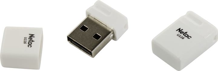 Флеш накопитель 64Gb USB 2.0 Netac U116 (NT03U116N-064G-20WH)