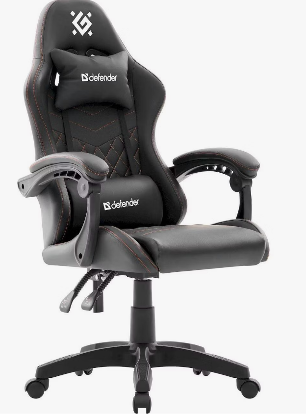 Кресло игровое Defender Alarin, черный