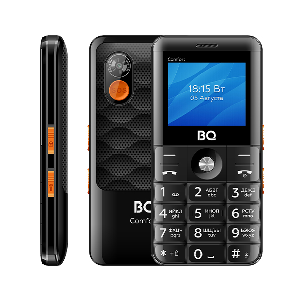 Мобильный телефон BQ 2006 Comfort Black Dual SIM