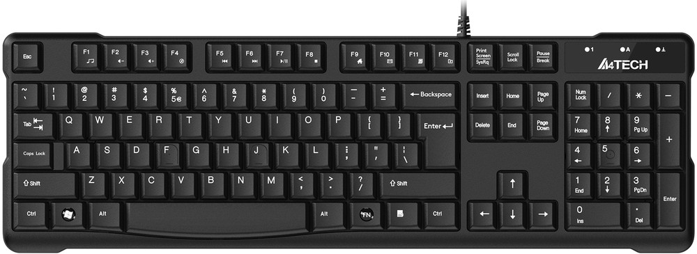 Клавиатура A4Tech KR-750 черный