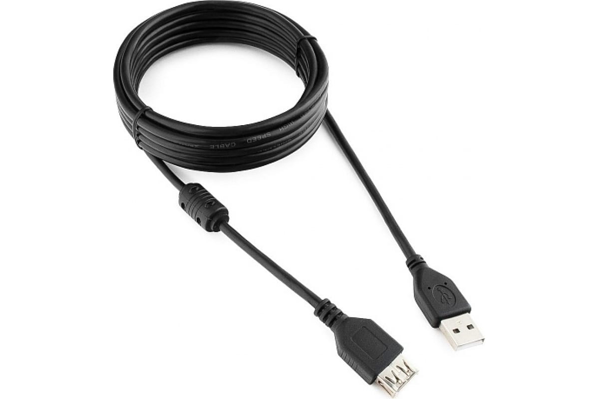 Кабель-удлинитель AM-AF, 3.0m, USB 2.0, Pro Cablexpert CCF-USB2-AMAF-10