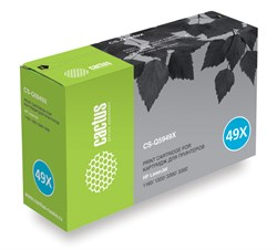 Картридж совместимый Cactus CS-Q5949X для HP LJ (1320/3390/3392) 6K