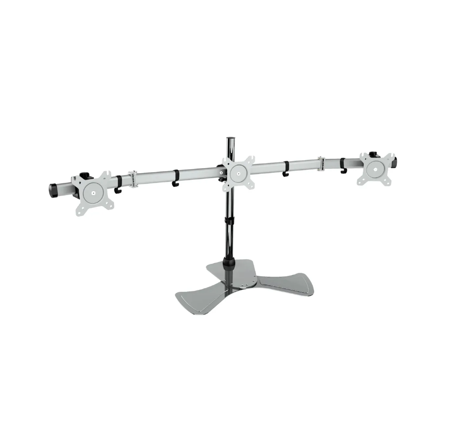 Кронштейн для мониторов Cactus CS-VM-MP330S-AL серебристый 15"-24" макс.8кг настольный наклон