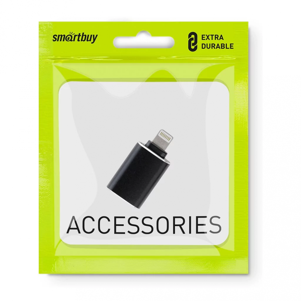 Переходник OTG Lightning - USB 2.0 (F), Smartbuy (A253)/50