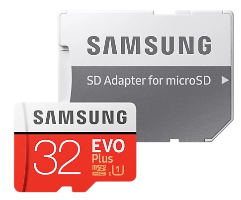 Карта памяти microSDXC UHS-I U1 Card 32Gb Samsung EVO PLUS (с адаптером)