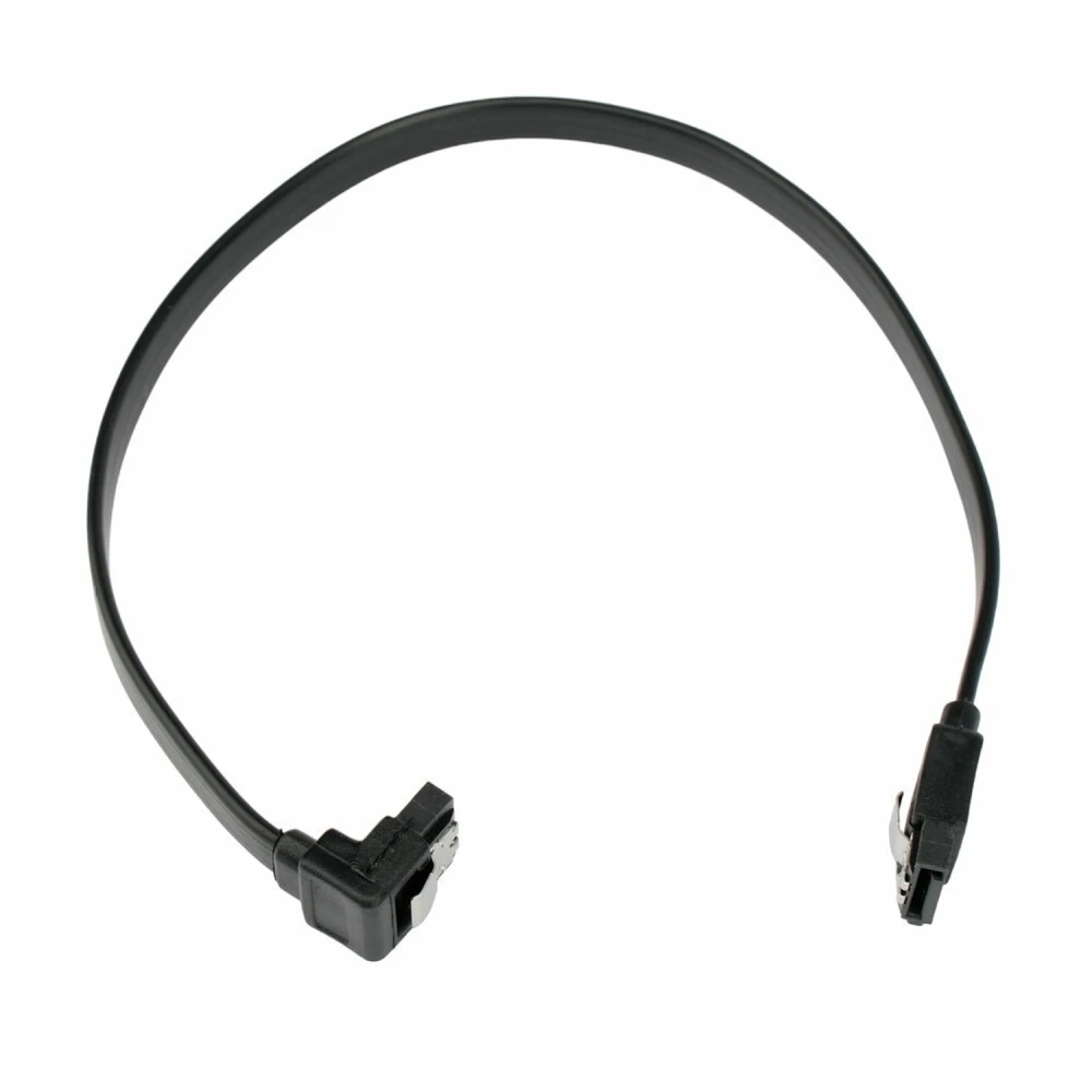 Кабель сигнальный SATA Cablexpert CC-SATAM-DATA90-BL-30CM, 30см