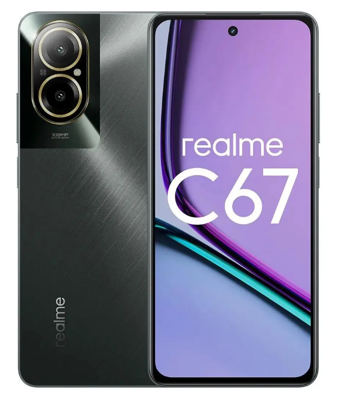 Смартфон Realme C67 8/256Gb, черный