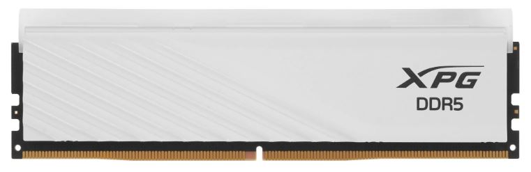 Модуль памяти DDR5 8Gb PC5-44800 5600MHz ADATA XPG Lancer Blade RGB (AX5U5600C468G-SLABRWH), белый