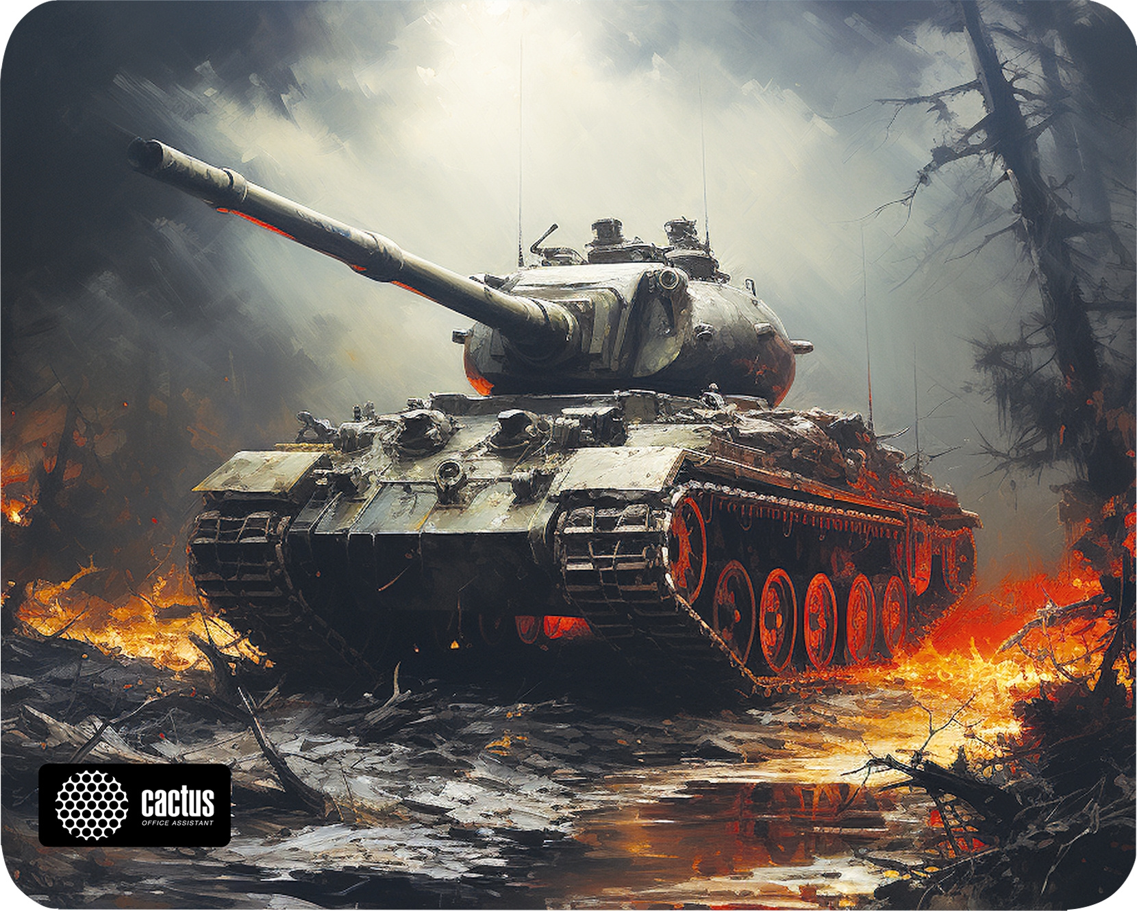 Коврик Cactus Tank CS-MP-D04S 250x200x3мм