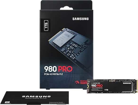 Накопитель SSD M.2 NVMe 1Tb Samsung 980 PRO (MZ-V8P1T0BW)