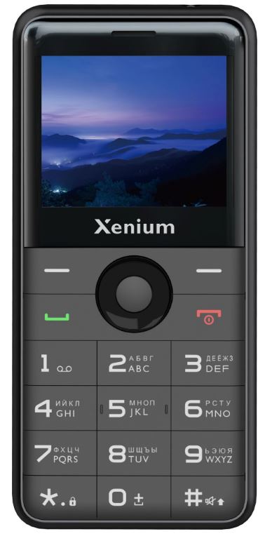 Мобильный телефон Xenium X700 Black, черный (CTX700BK/00)