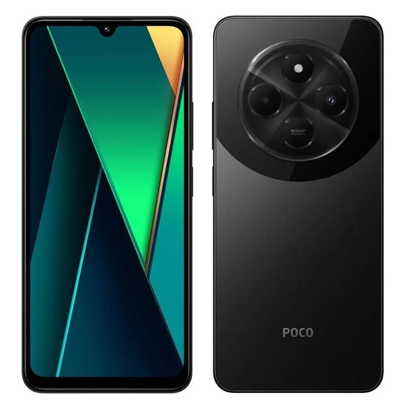 Смартфон POCO C75 6/128GB черный
