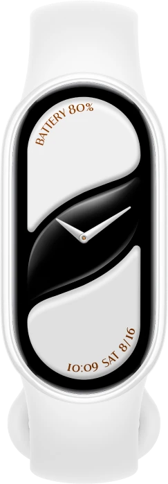 Фитнес-браслет Xiaomi Smart Band 10 Ceramic Edition, белый