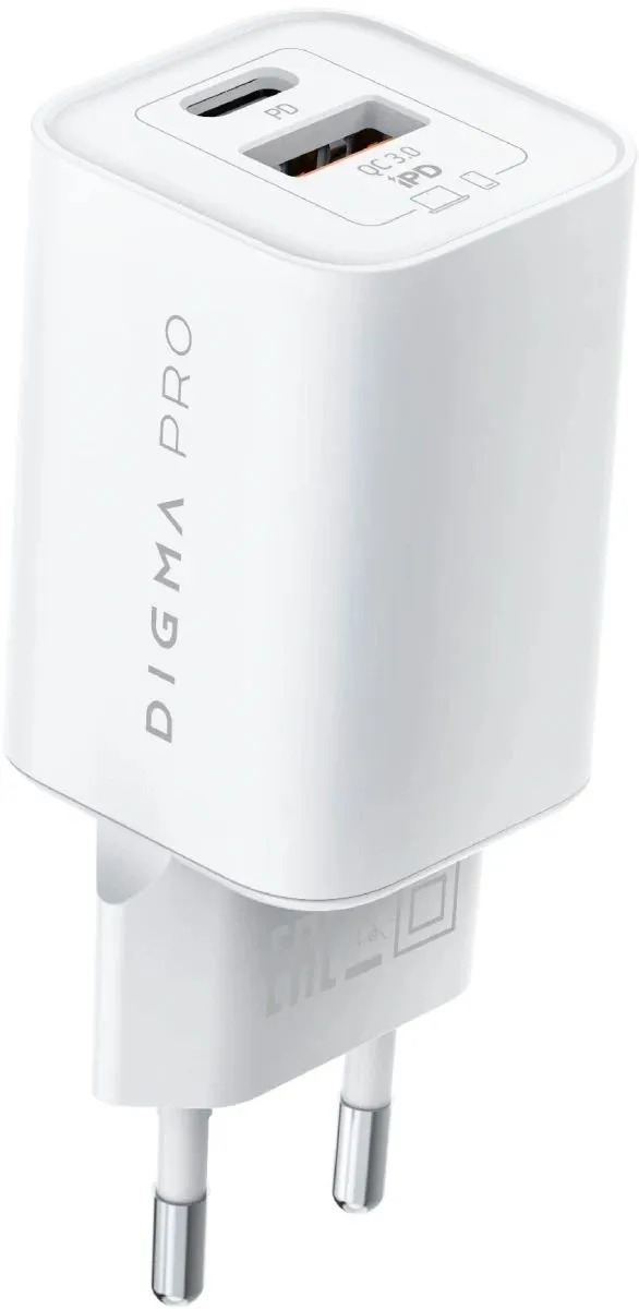 Универсальное СЗУ Digma Pro DPW6C 65W 3.25A (USB-C), белый