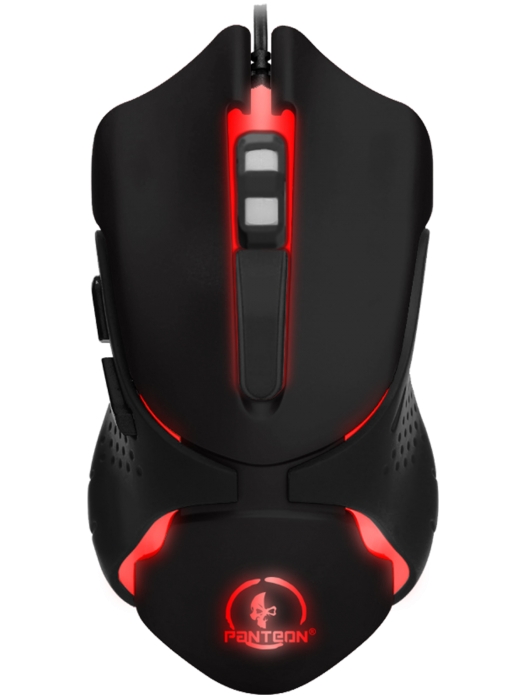 Мышь игровая PANTEON MS67, чёрная USB