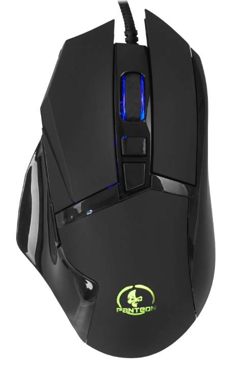 Мышь игровая PANTEON MS86, чёрная USB