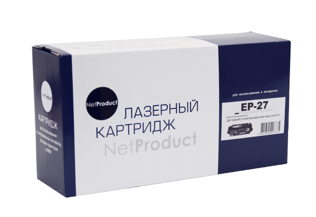 Картридж совместимый NetProduct N-EP-27 (MF3110/3228/3240/LBP3200), 2,5K