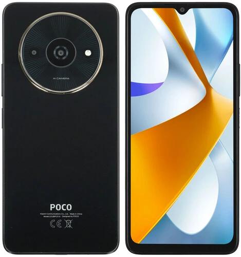 Смартфон Poco C61 3/64GB черный