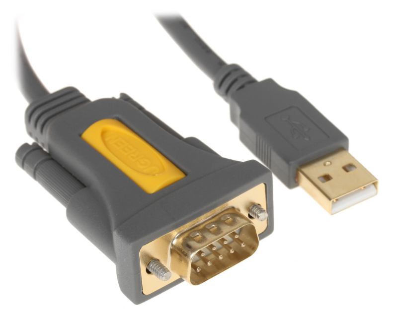 Кабель Ugreen USB 2.0 Type-A-COM (RS232) 9pin (вилка-вилка, 1м)