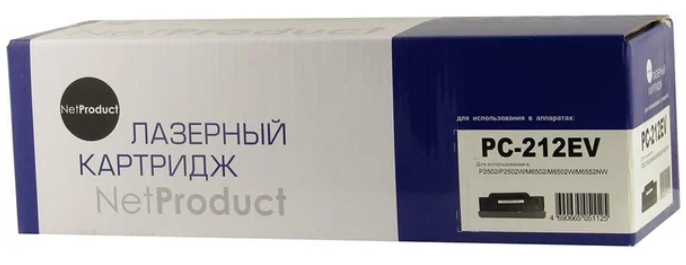 Картридж совместимый NetProduct N-PC-212EV (P2502/P2502W/M6502/M6502W/M6552NW) 1.6k