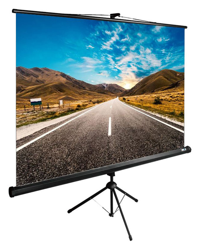 Экран для проектора Cactus 160x160см TriExpert CS-PSTE-160x160-BK 1:1 напольный рулонный