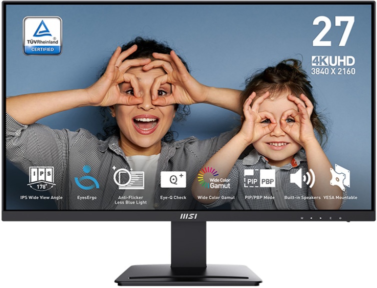 Монитор 27" MSI Pro MP273U (60Hz, 3840x2160)