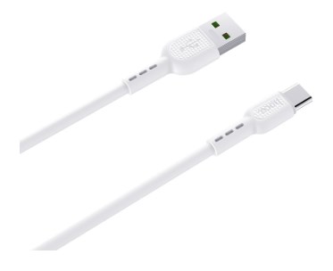 Кабель USB - Type-C, HOCO X33, 5A, 1 м, белый