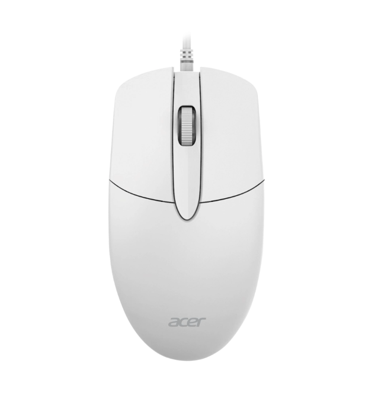 Мышь проводная Acer OMW300, белый