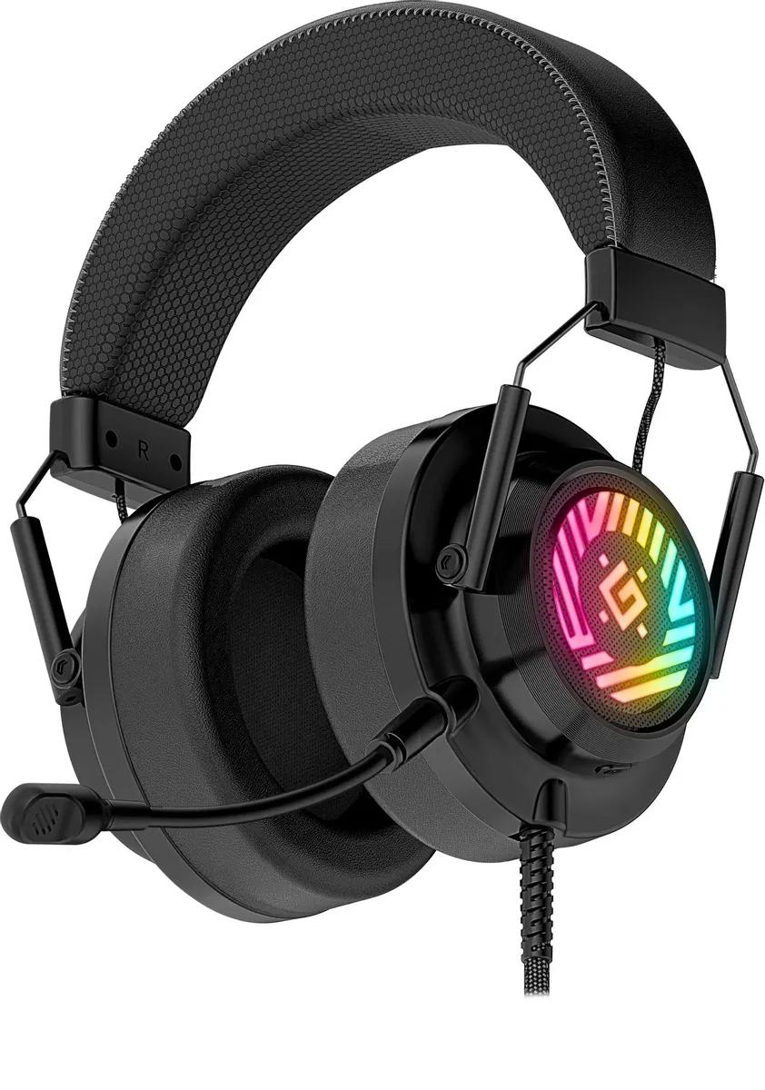 Гарнитура игровая Defender Grendel, RGB, черный