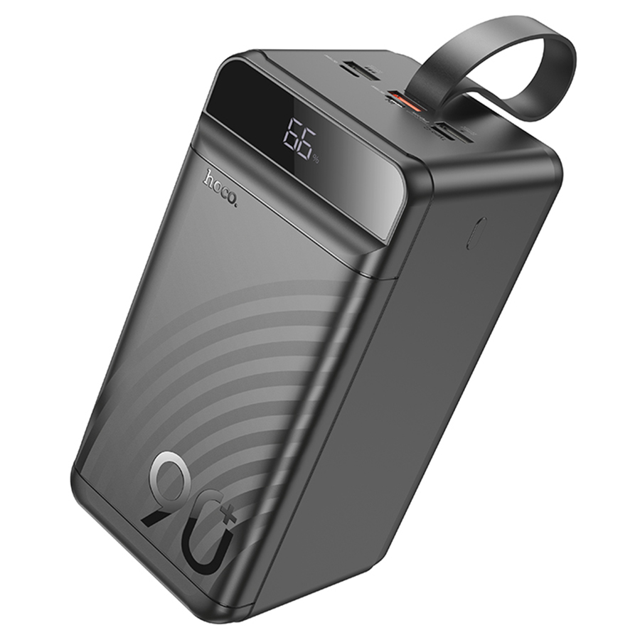 Портативный аккумулятор Hoco J123D Li-ion, 90000mAh, 5A, черный