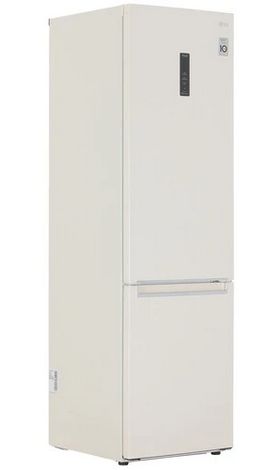 Холодильник LG GC-B509SESM, бежевый