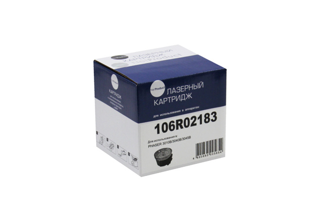 Тонер-картридж совместимый NetProduct N-106R02183 ( Phaser 3010/3040/WC 3045B/3045NI) 2,3К