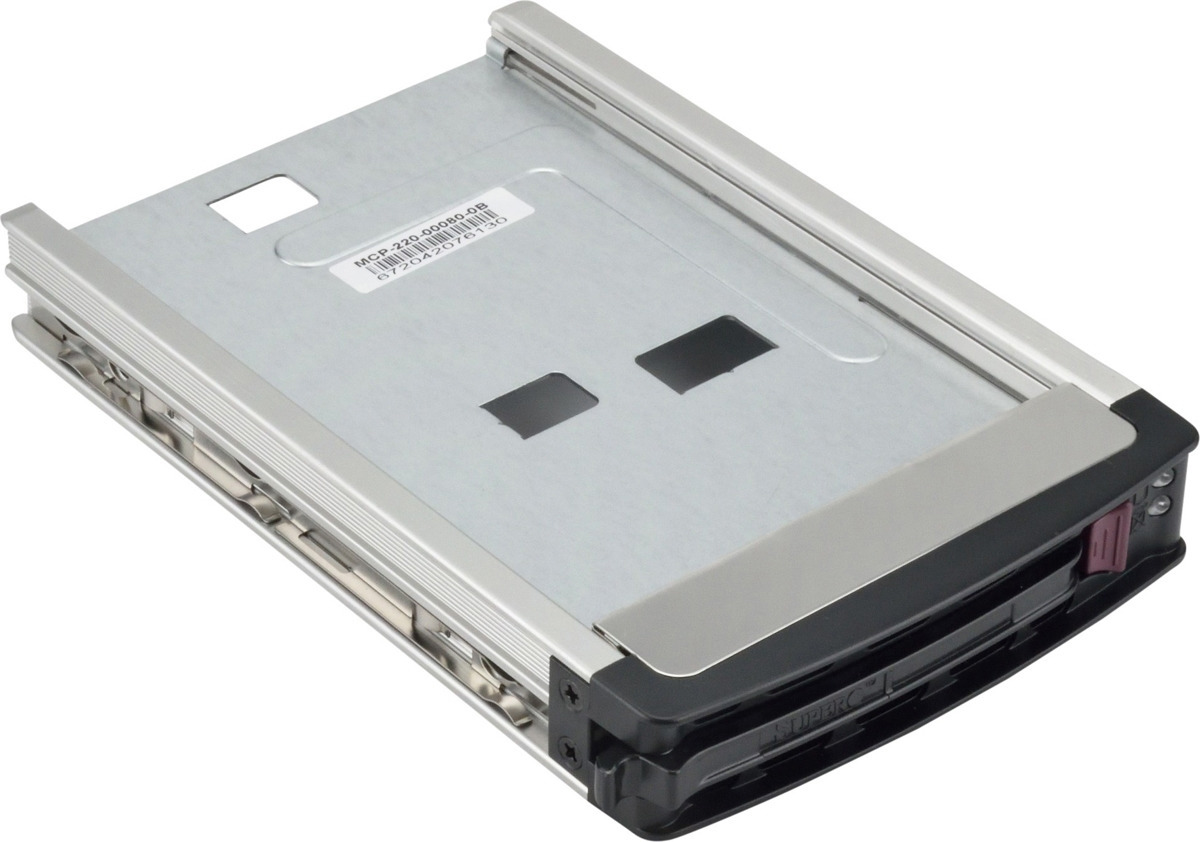 Корзина 3.5" для накопителей, модуль Supermicro MCP-220-00080-0B