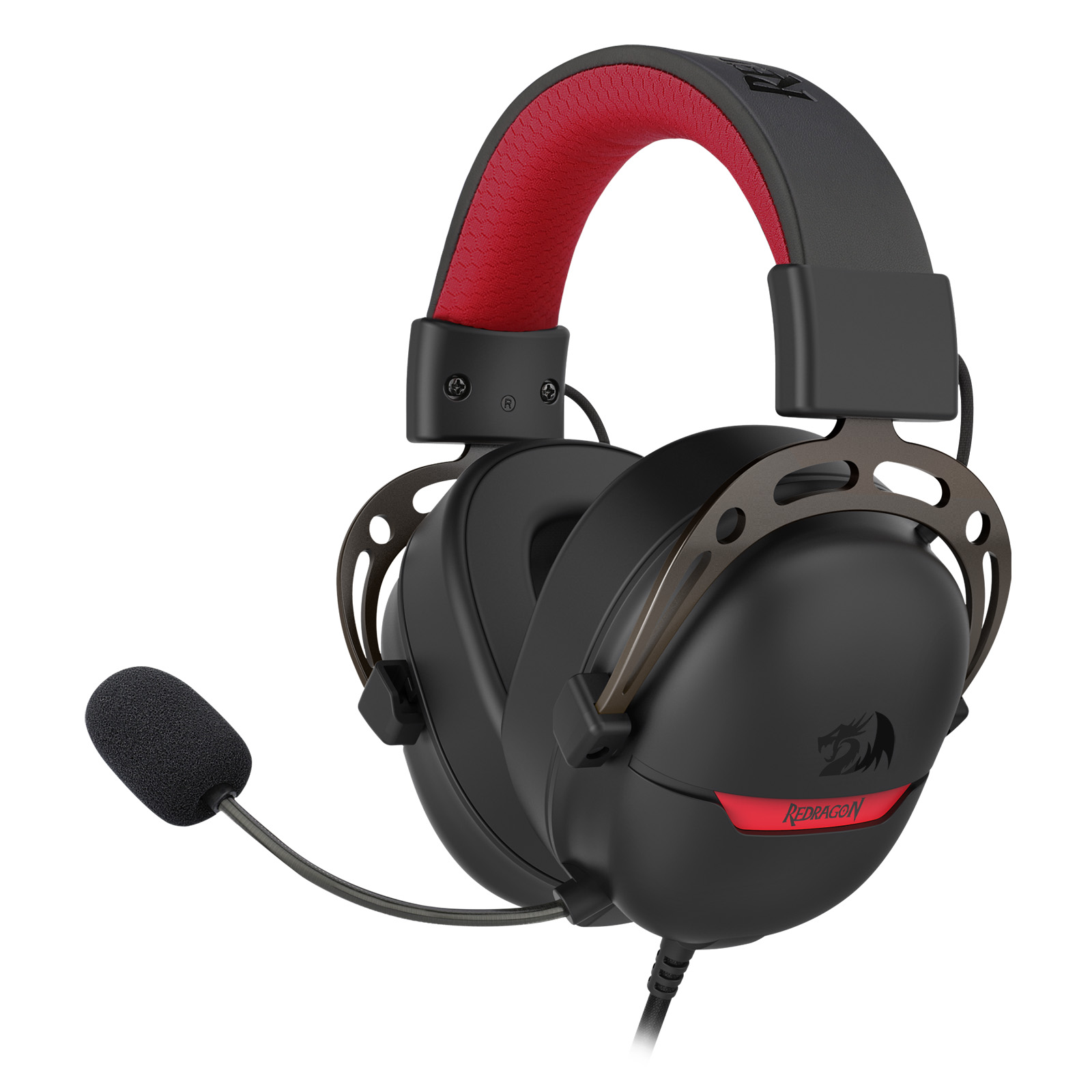 Гарнитура игровая Redragon Aurora, USB, черный